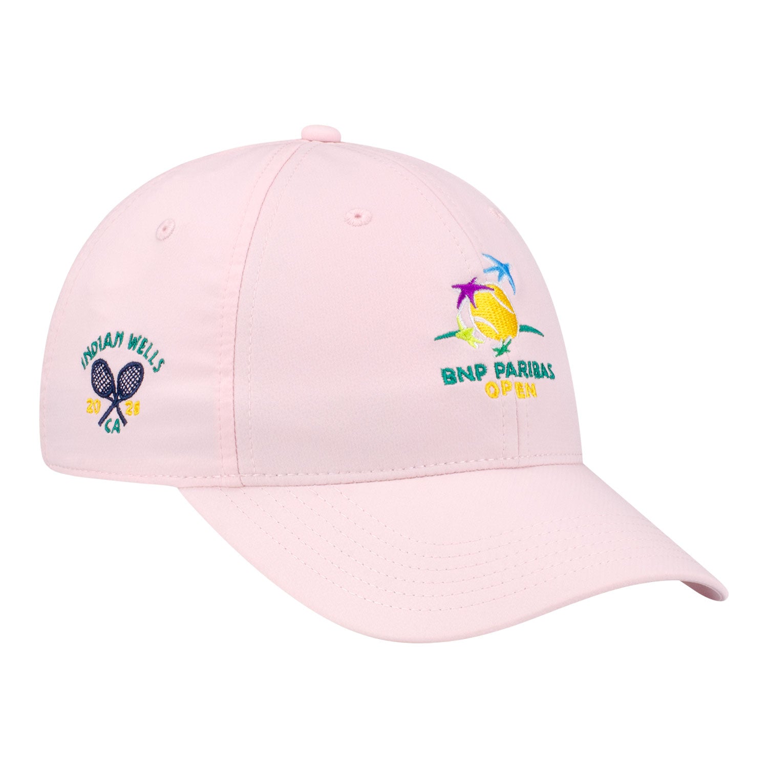 Ahead 2026 BNP Paribas Open Ladies Logo Hat in Light Pink  display picture 3
