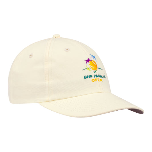 Imperial BNP Paribas Open Women's Original Performance Hat in Pale Yellow - Angled Front Right View