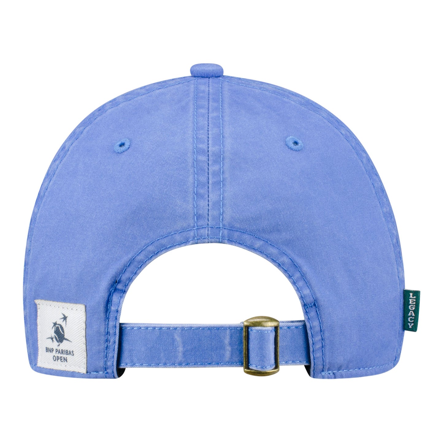 Legacy 2026 BNP Paribas Open Text Hat in Power Blue - Back View