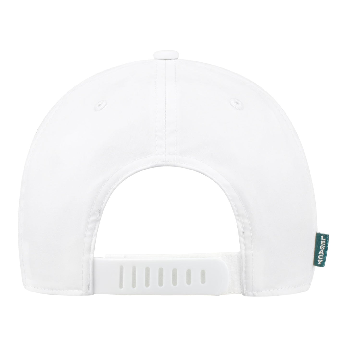 Legacy 2026 BNP Paribas Open Felt Patch Hat in White and Bright Blue - Back View