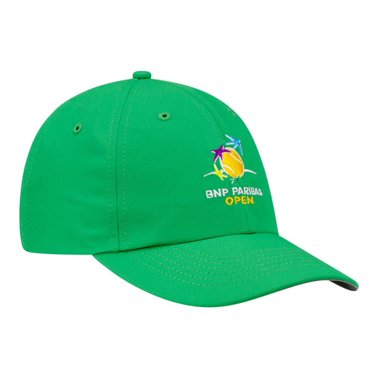 Imperial BNP Paribas Open Original Performance Hat in Green - Angled Front Right View