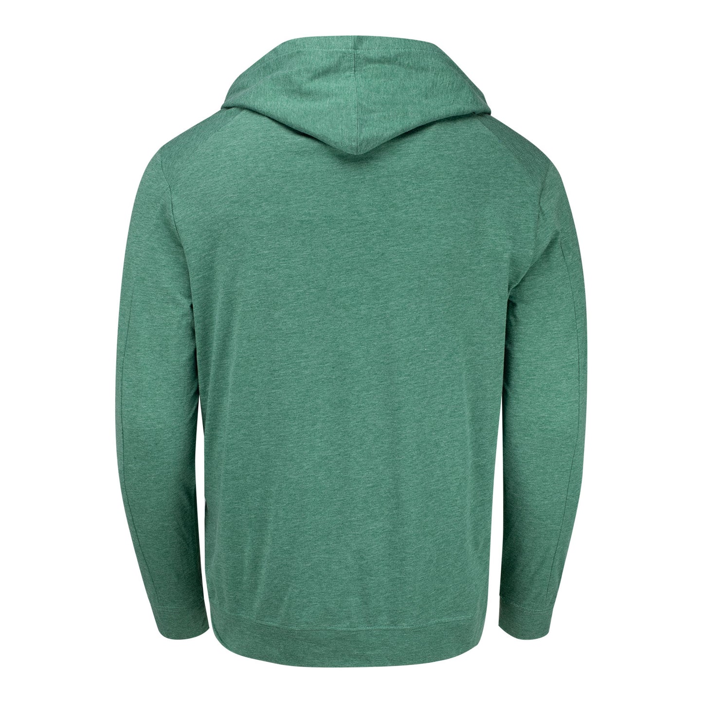 Levelwear BNP Paribas Open Relay Hooded Pullover in Heather Rider Green - Back View