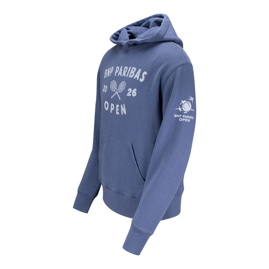 Standard Rec BNP Paribas Hampton Hoodie in Marina Blue - Left