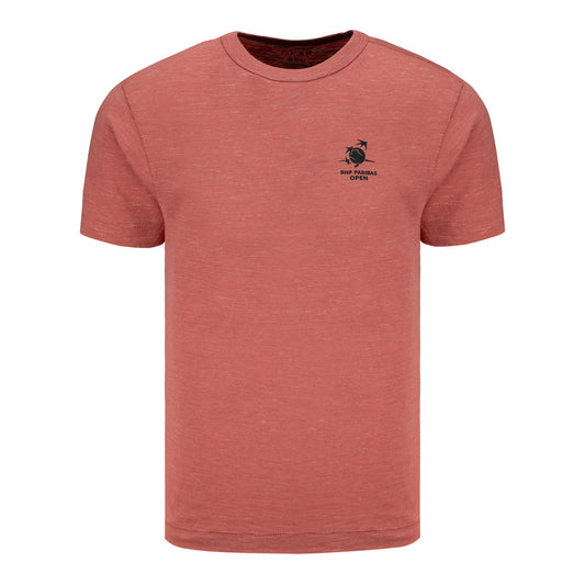 Gear for Sports BNP Paribas Open Desert Stadium Poster T-Shirt in Barn Red - Front View