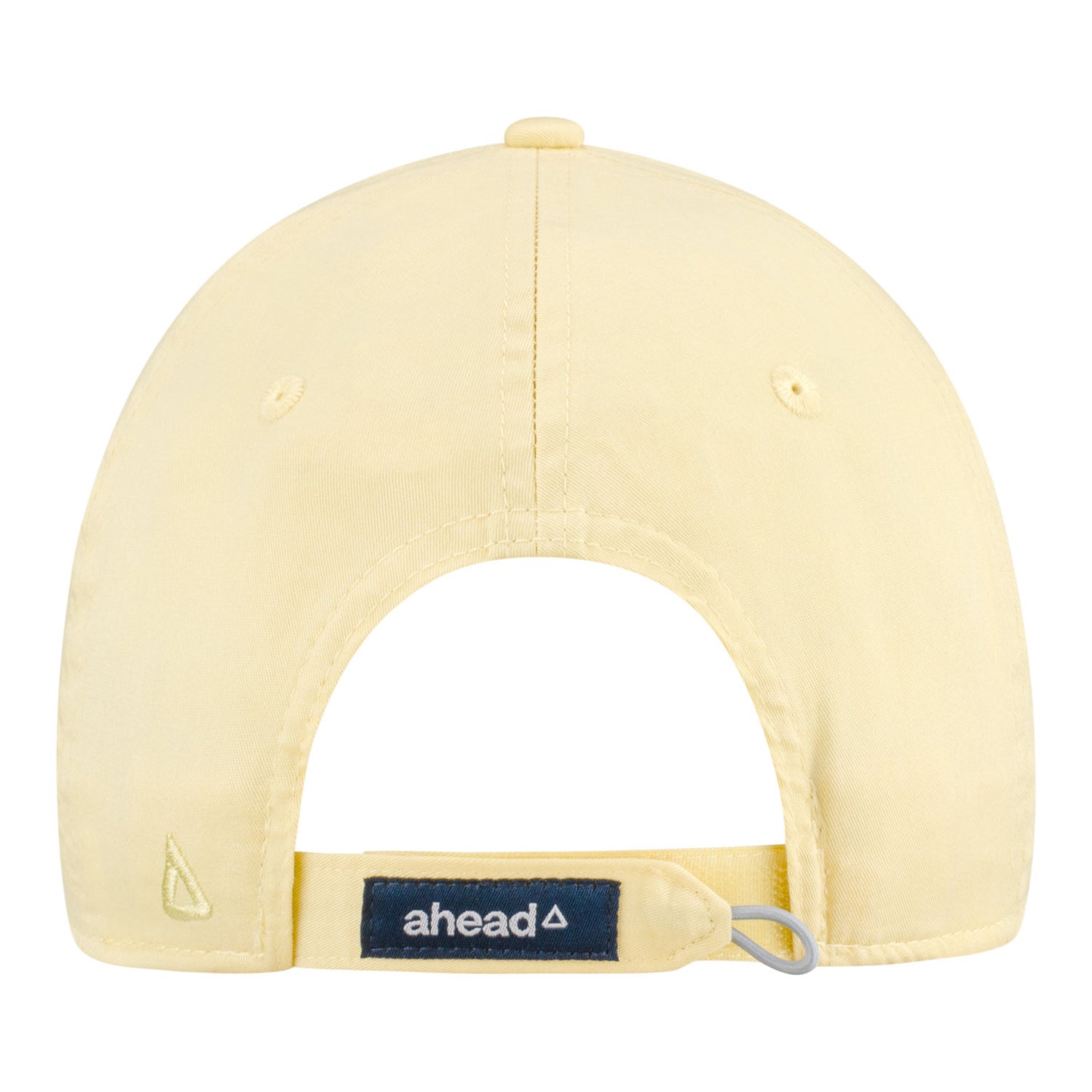 Ahead Indiana Wells Tennis Garden Ladies Logo Hat in Soft Yellow - Back View