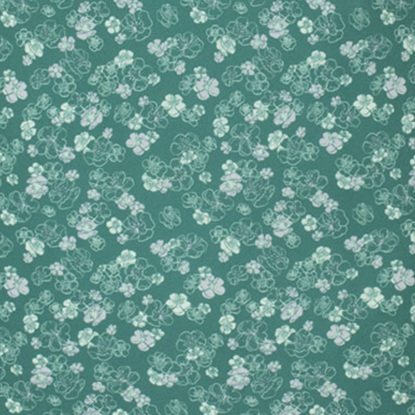 Straight Down 2026 BNP Paribas Open Dogwood Polo in Sage - Pattern Close Up