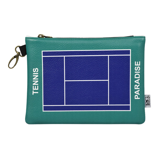 PRG BNP Paribas Open Overhead Court Zip Top Pouch - Front View