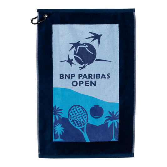 Dynamic 2026 BNP Paribas Open Tennis Hi-Def Edge Towel - Front View