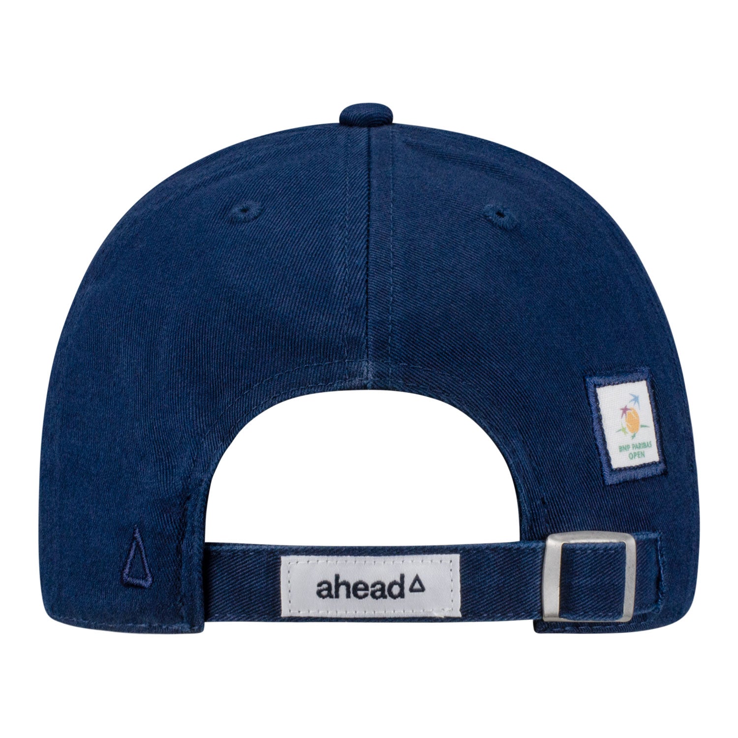 Ahead BNP Paribas Open Ladies Crossed Racket Hat in Navy - Back View