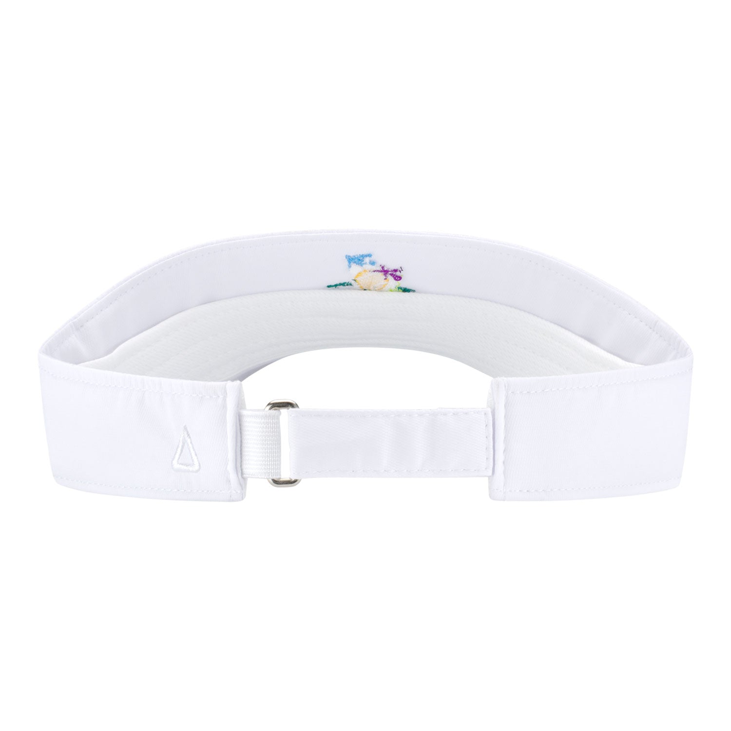 Ahead BNP Paribas Open Ladies Logo Visor in White - Back View