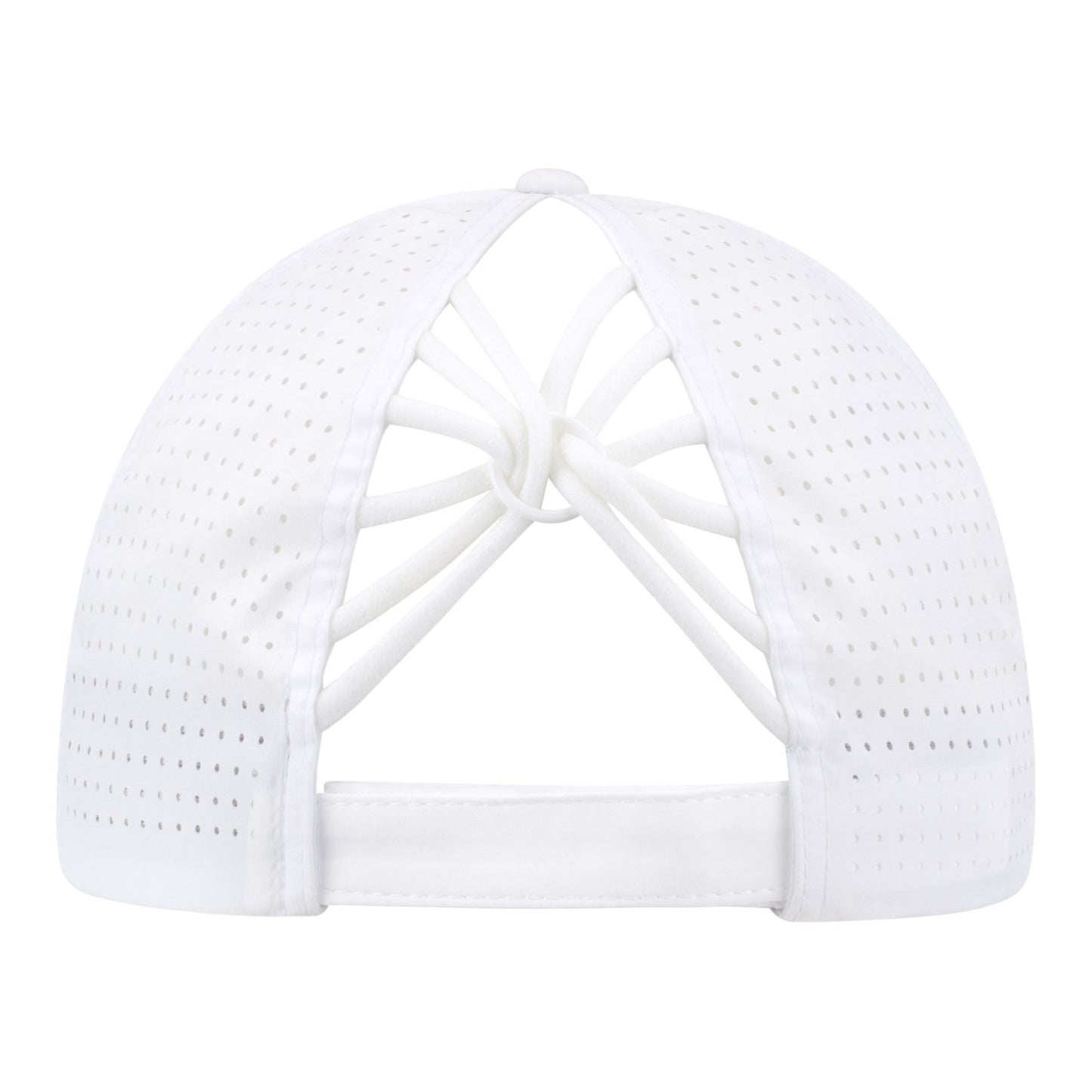 Vimhue BNP Paribas Open Ladies Sun Goddess Logo Hat in White - Back View