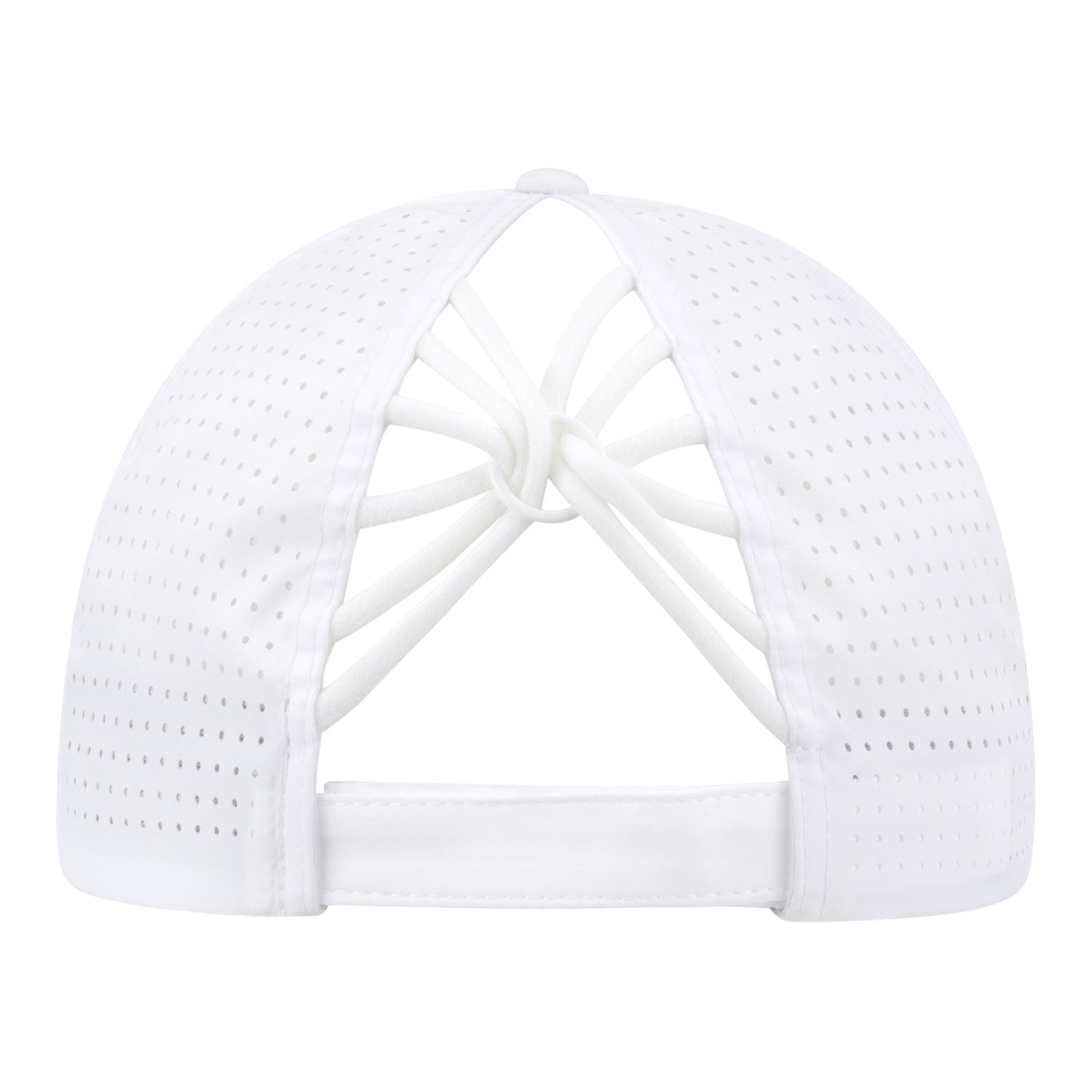 Vimhue BNP Paribas Open Ladies Sun Goddess Logo Hat in White - Back View