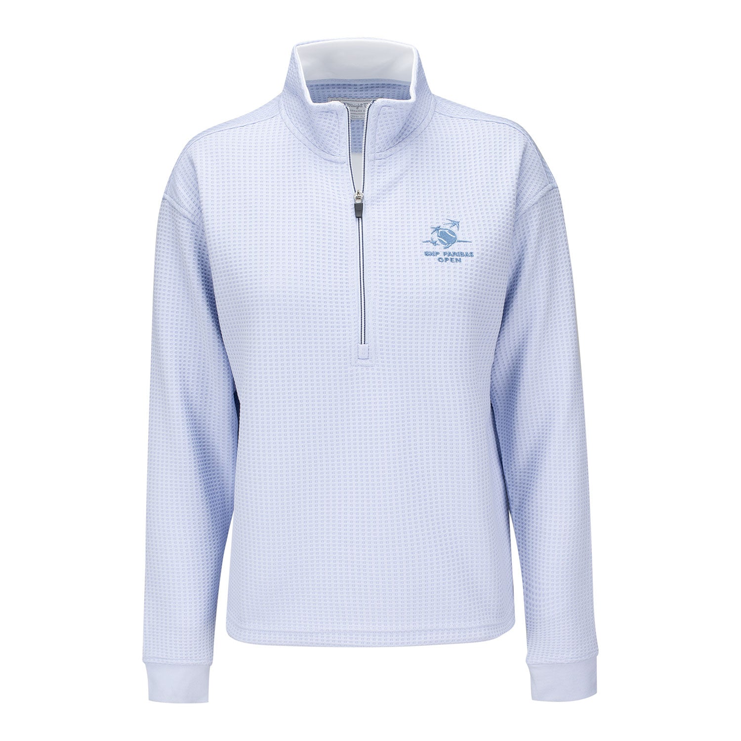 Straight Down BNP Paribas Open Women's Open Quarter Zip in Powder