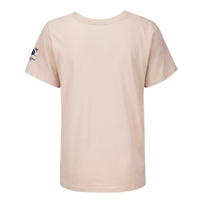 Gear for Sports BNP Paribas Open Women's Shield T-Shirt in Café Au Lait - Back View