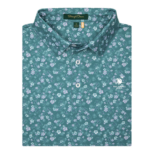 Straight Down 2026 BNP Paribas Open Dogwood Polo in Sage - Front View