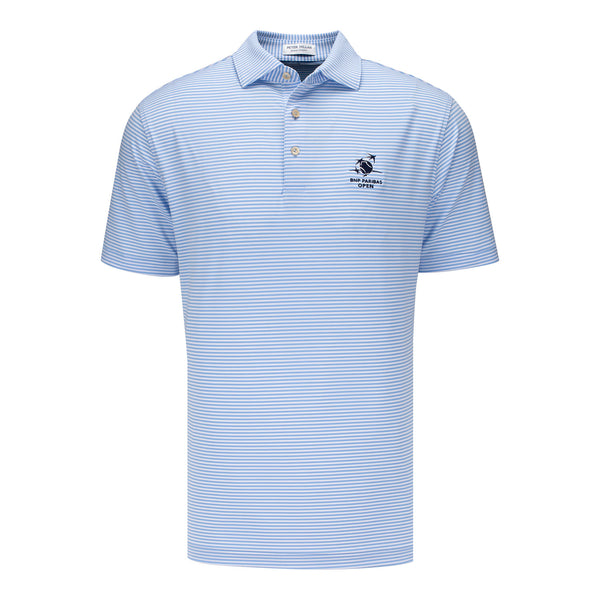 Peter Millar BNP Paribas Hales Stripe Performance Polo in Cottage