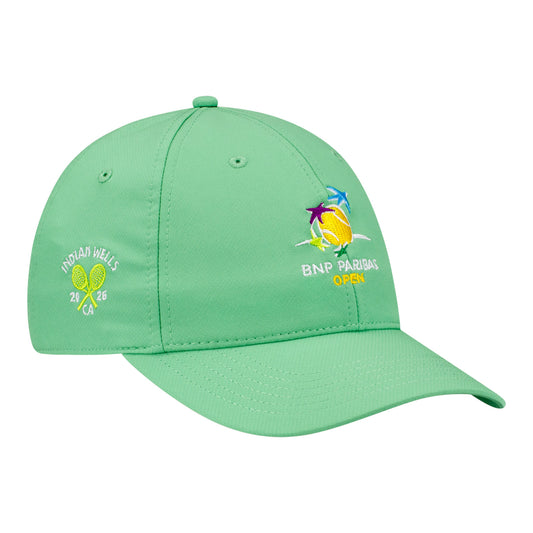 Ahead BNP Paribas Open Logo Hat in Spruce - Angled Front Right View