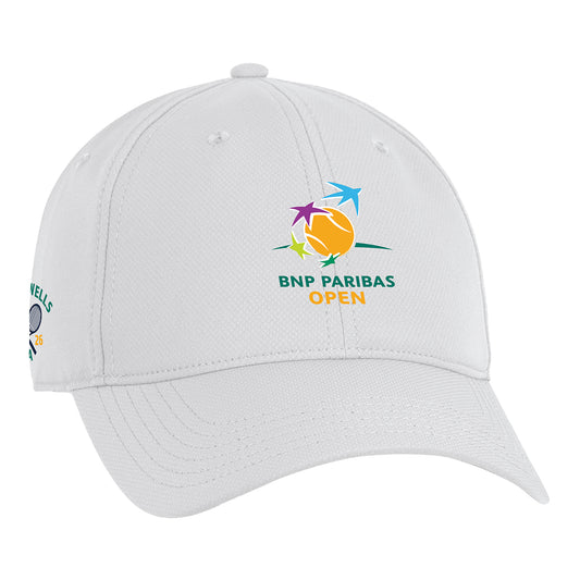 Ahead BNP Paribas Open Logo Hat in White - Front View