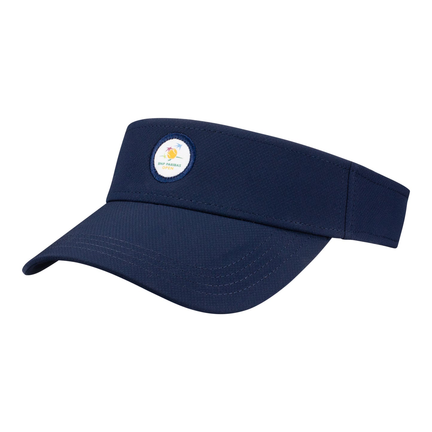 Ahead BNP Paribas Open Tech Visor in Navy - Angled Front Left View