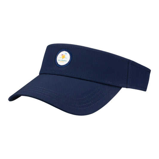 Ahead BNP Paribas Open Tech Visor in Navy - Angled Front Left View