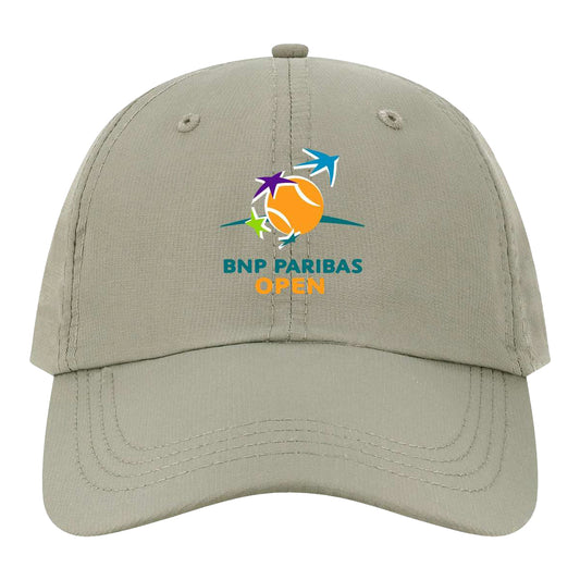 Legacy 2026 BNP Paribas Open Logo Hat in Silver - Front View