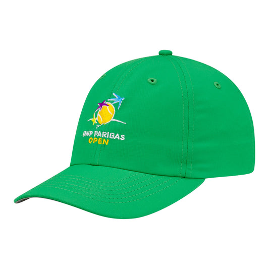 Imperial BNP Paribas Open Original Performance Hat in Green - Angled Front Left View