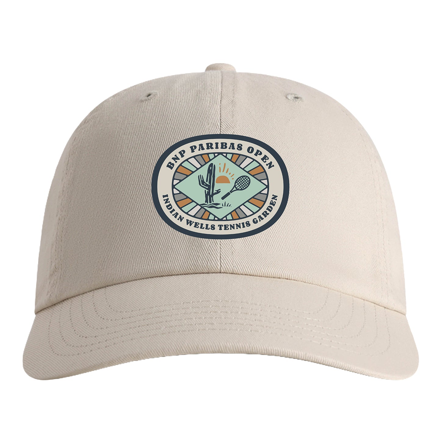 Imperial BNP Paribas Open Original Cotton Hat in Putty - Front View