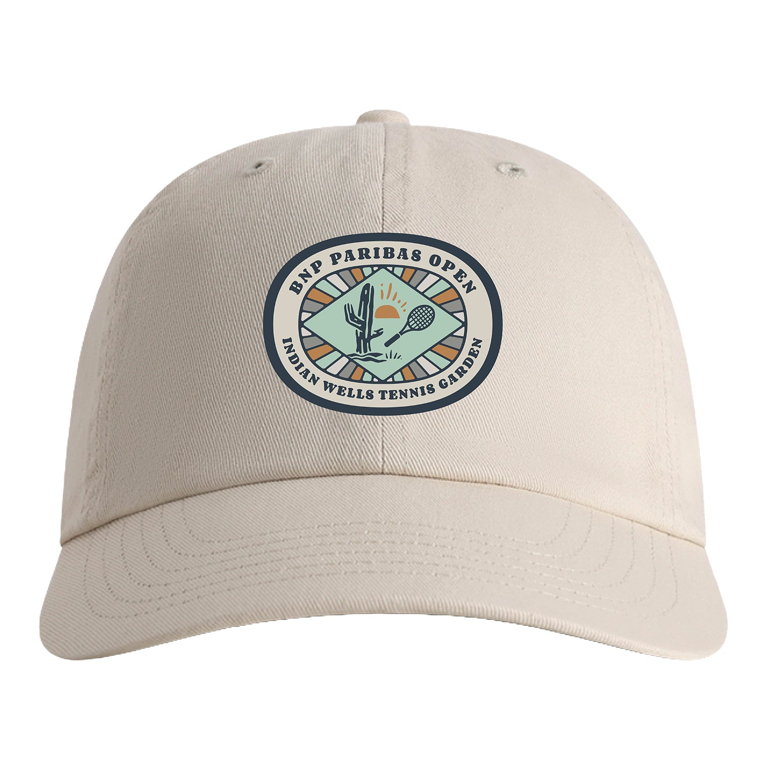 Imperial BNP Paribas Open Original Cotton Hat in Putty - Front View