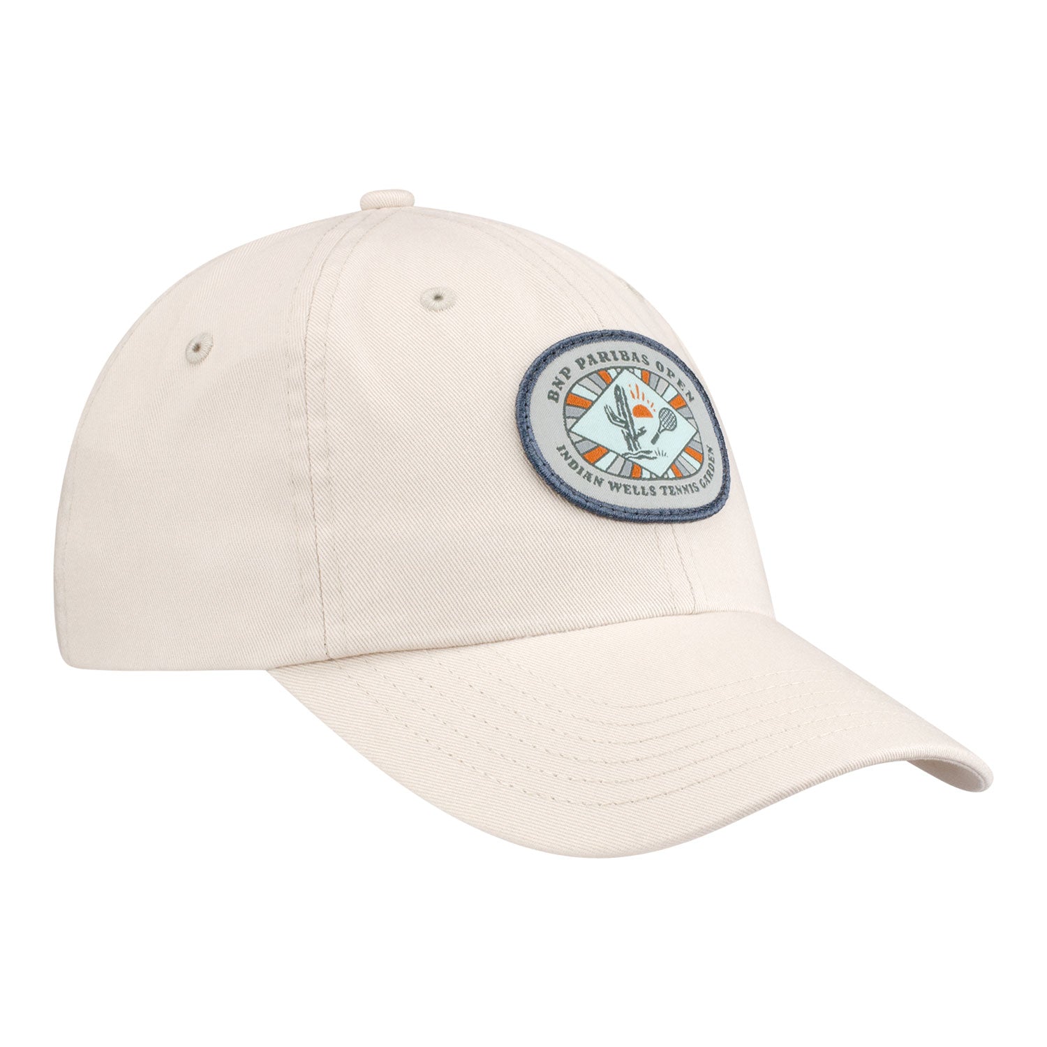 Imperial BNP Paribas Open Original Cotton Hat in Putty - Front Right View