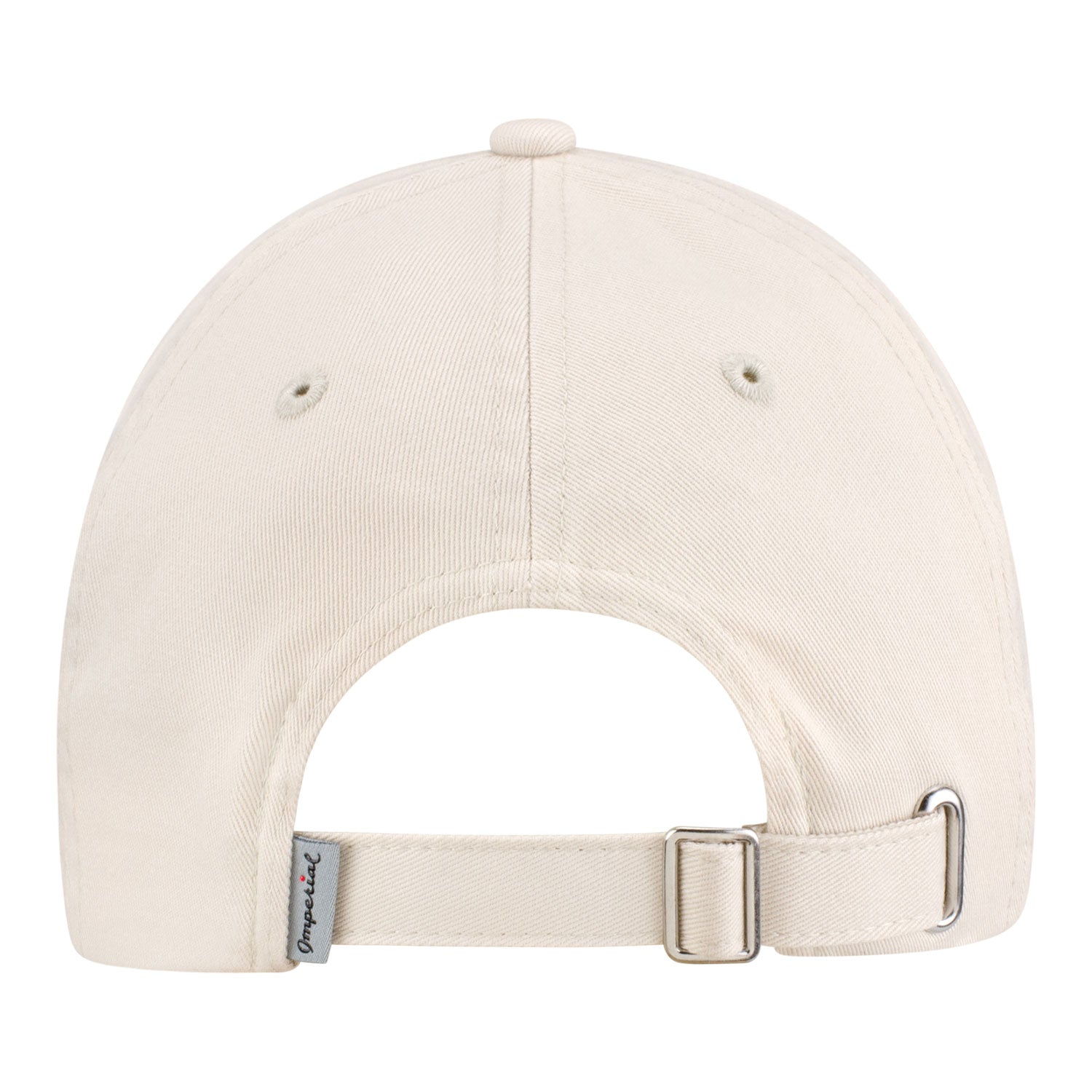 Imperial BNP Paribas Open Original Cotton Hat in Putty - Back View
