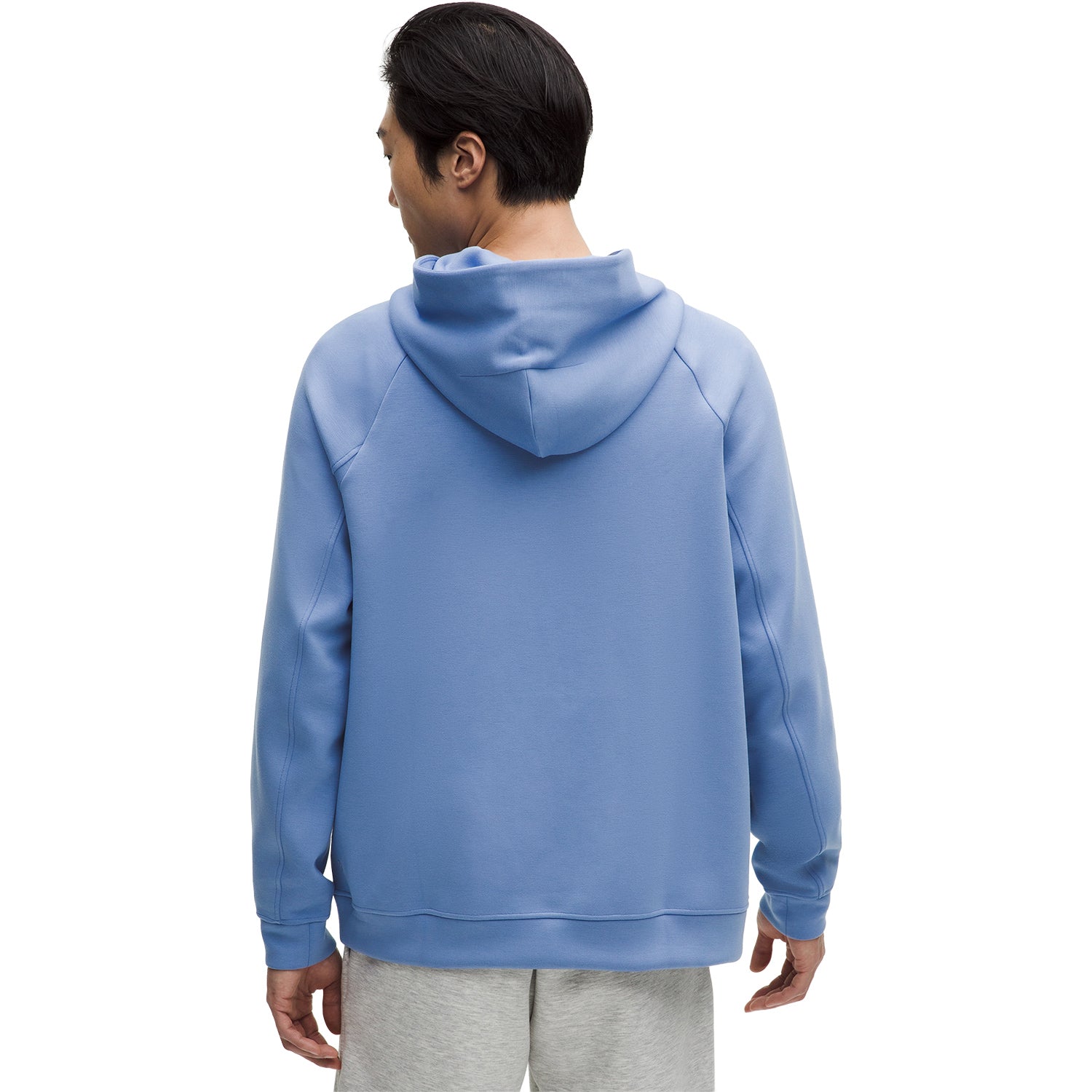lululemon BNP Paribas Open Smooth Spacer Hoodie in Prep Blue - Back View