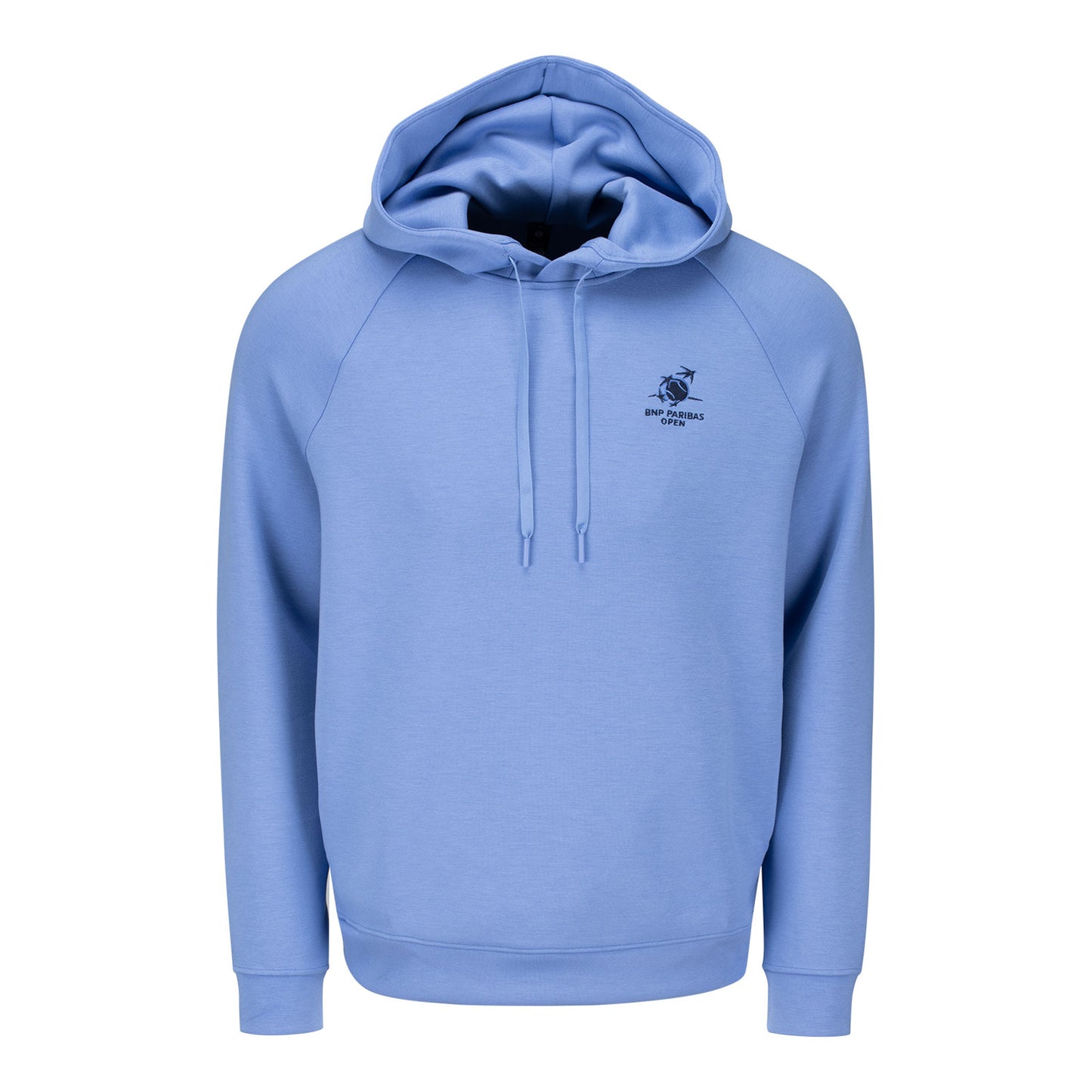 lululemon BNP Paribas Open Smooth Spacer Hoodie in Prep Blue - Front View