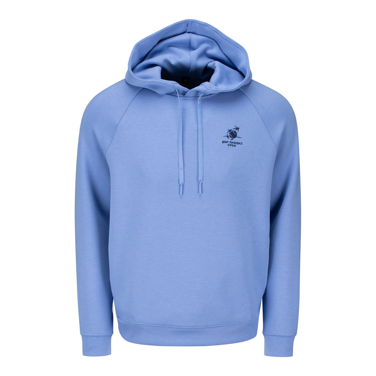 lululemon BNP Paribas Open Smooth Spacer Hoodie in Prep Blue - Front View