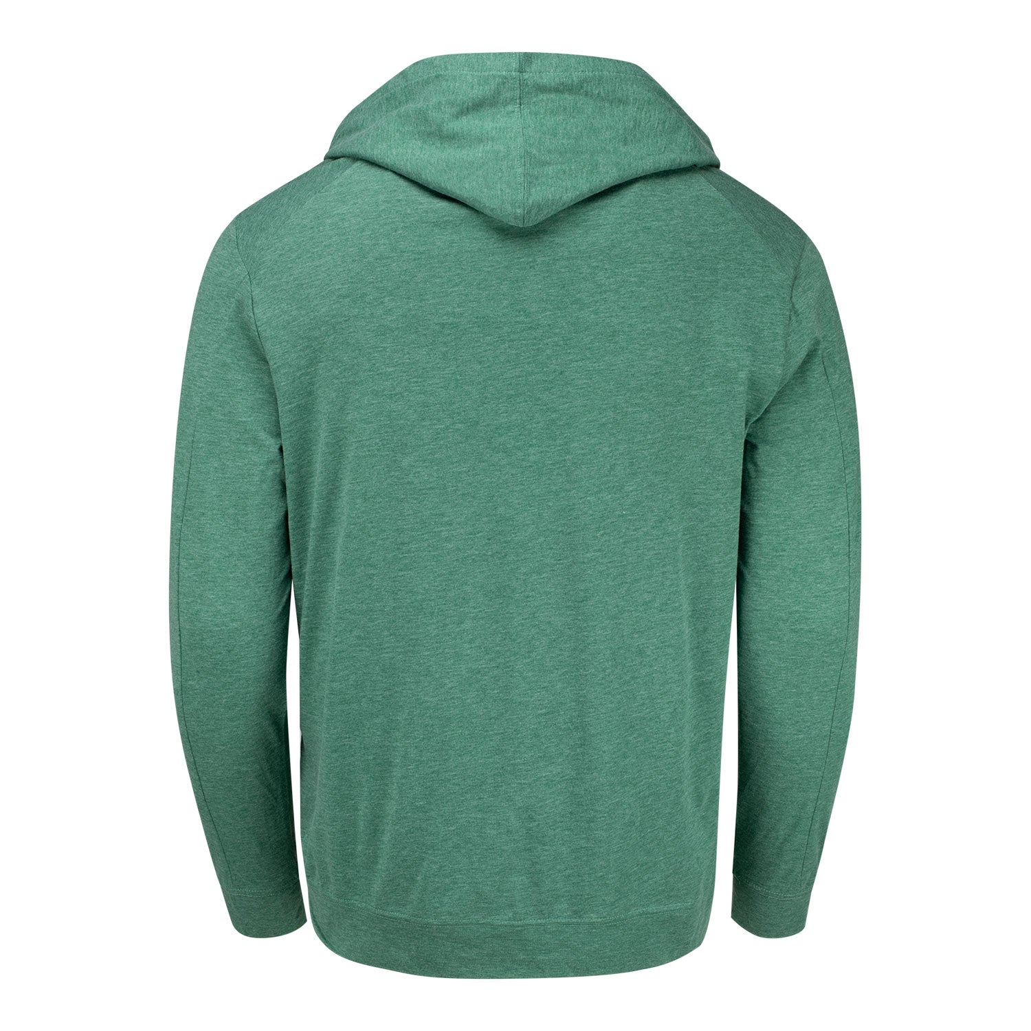 Levelwear BNP Paribas Open Relay Hooded Pullover in Heather Rider Green - Back View