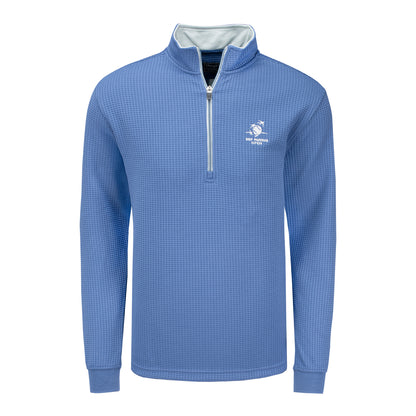 Straight Down 2026 BNP Paribas Open Optic Quarter Zip in Moonlight - Front View