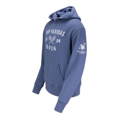 Standard Rec BNP Paribas Hampton Hoodie in Marina Blue - Left