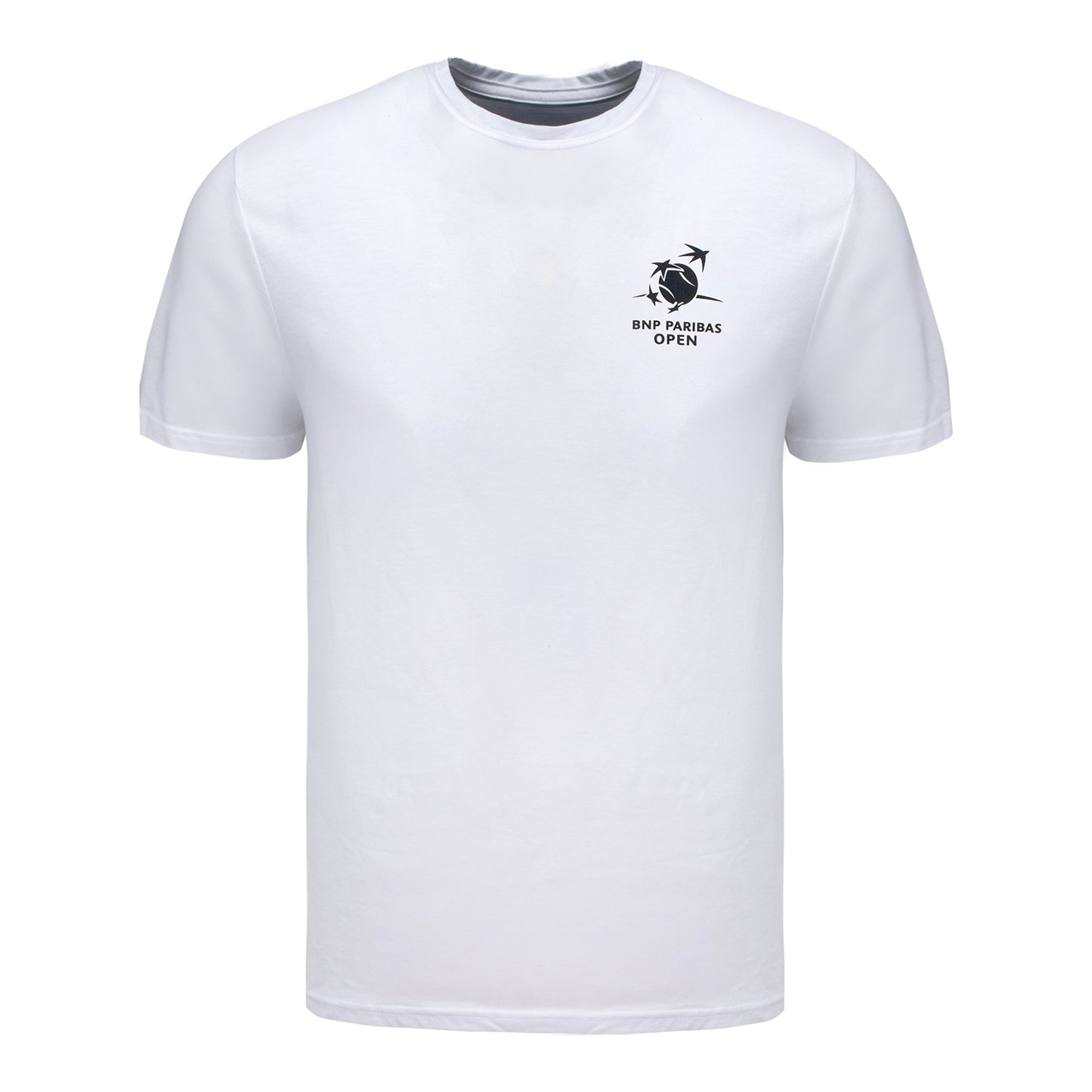 Ahead BNP Paribas Open International Rackets T-Shirt in White - Front View
