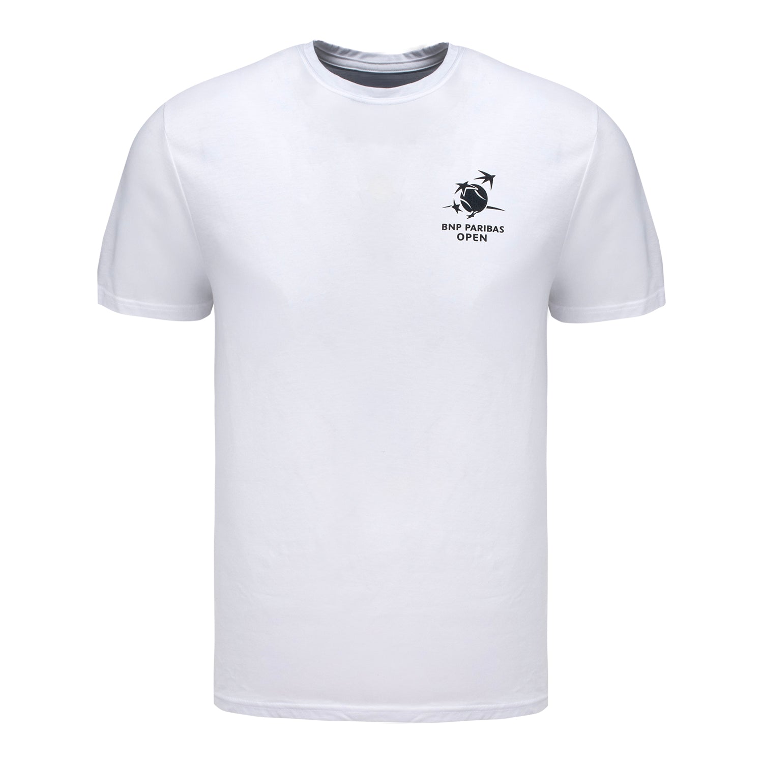 Ahead BNP Paribas Open International Rackets T-Shirt in White - Front View