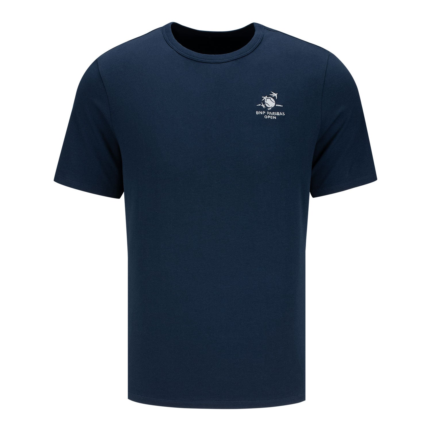 lululemon BNP Paribas Open Organic Cotton T-Shirt in True Navy - Front