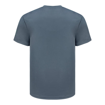 Levelwear BNP Paribas Open Circle Picture T-Shirt in Charcoal - Back View