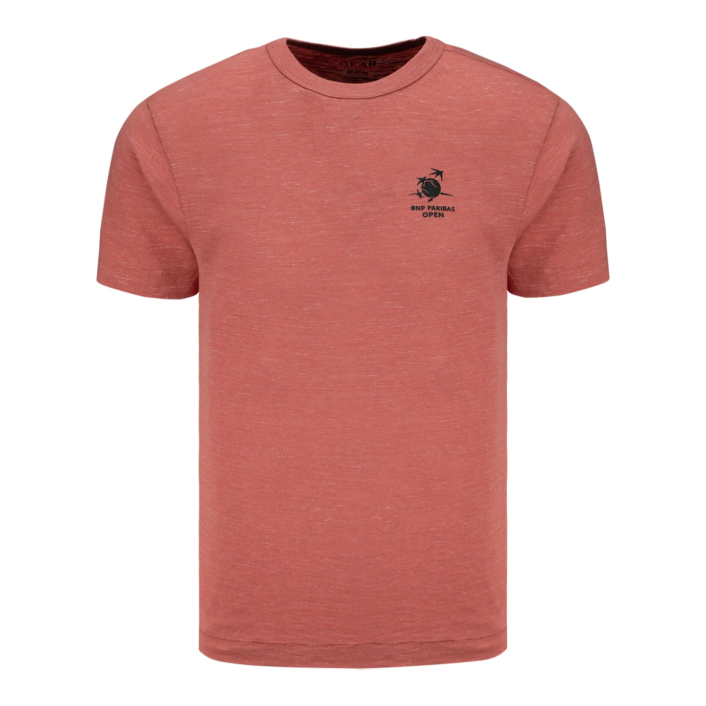Gear for Sports BNP Paribas Open Desert Stadium Poster T-Shirt in Barn Red - Front View