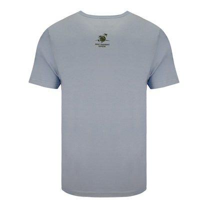 Gear for Sports BNP Paribas Open Palm Tree Stadium T-Shirt in Light Blue - Back View