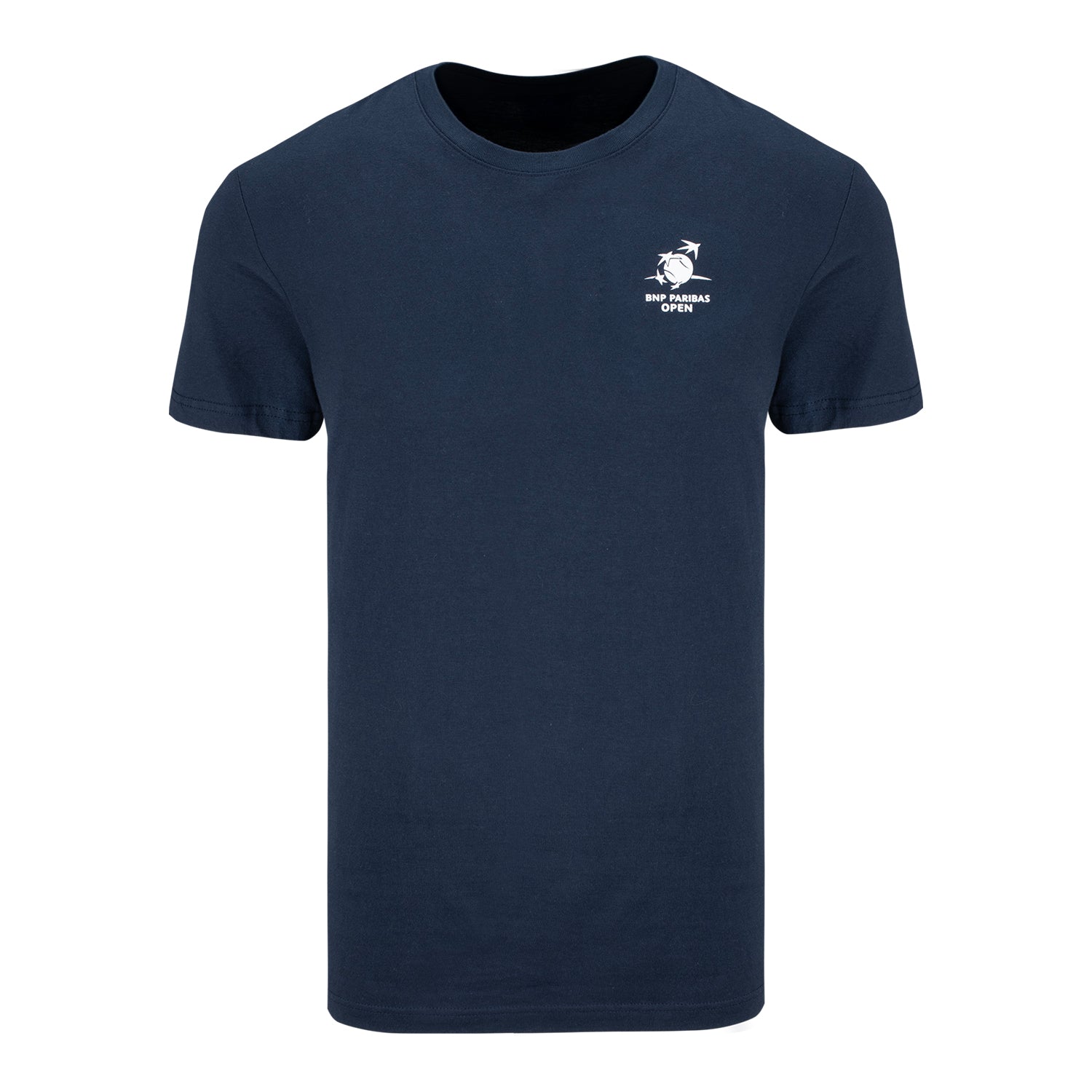 Gear for Sports BNP Paribas Open Crossed Racket Laurel T-Shirt in Navy - Front View