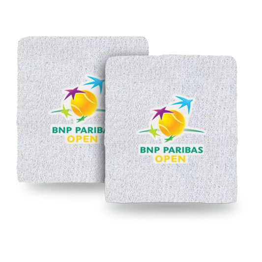 Tournament Solutions BNP Paribas Open 2-Pack Wristbands - Front View