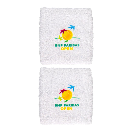 Tournament Solutions BNP Paribas Open 2-Pack Wristbands - Pair Front View