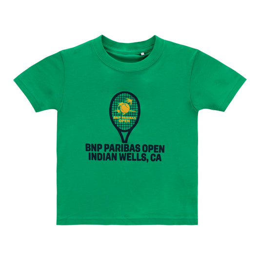 Garb BNP Paribas Open Toddler T-Shirt in Kelly Green - Front View