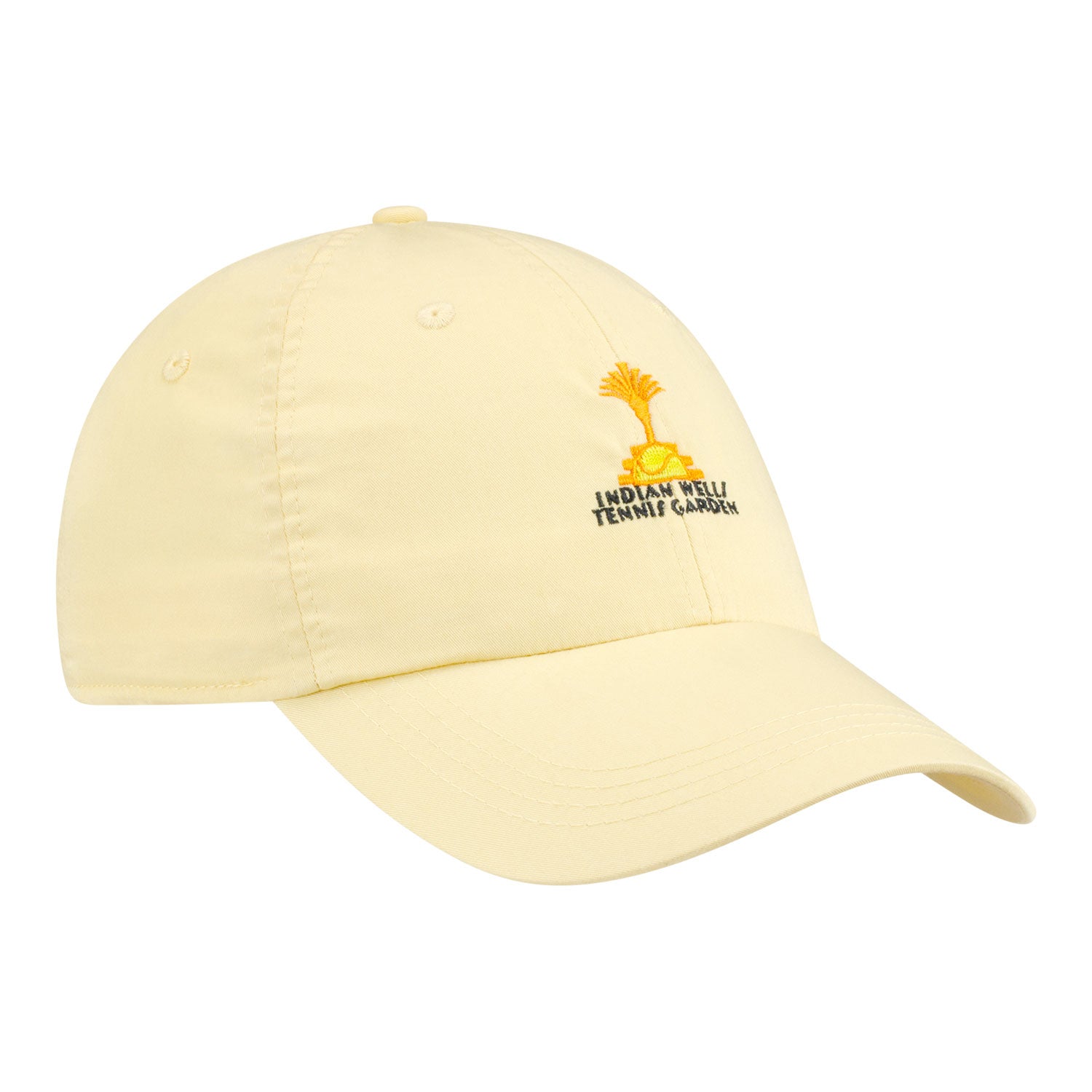 Ahead Indiana Wells Tennis Garden Ladies Logo Hat in Soft Yellow - Front Right View