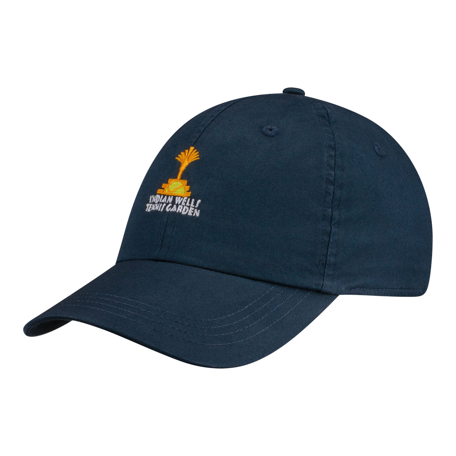 Ahead Indian Wells Tennis Garden Logo Hat in Navy - Front Left View